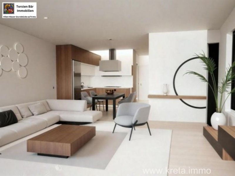 Kalyves Kreta, Kalives, Luxuswohnungen mit Panoramameerblick - 150m vom Meer Wohnung kaufen